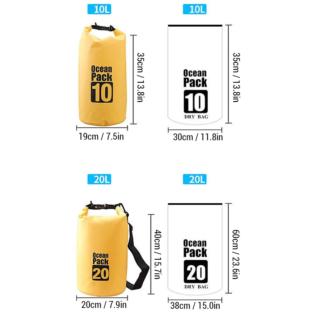 Waterproof PVC Barrel Bag I272