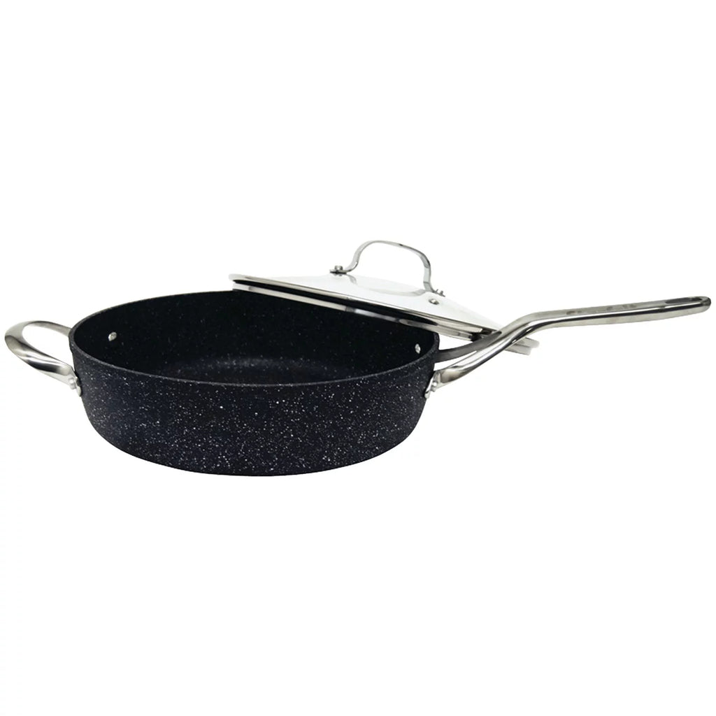 11" 4.7-Quart Deep Sauté Pan with Glass Lid and 8" Fry Pan I529286