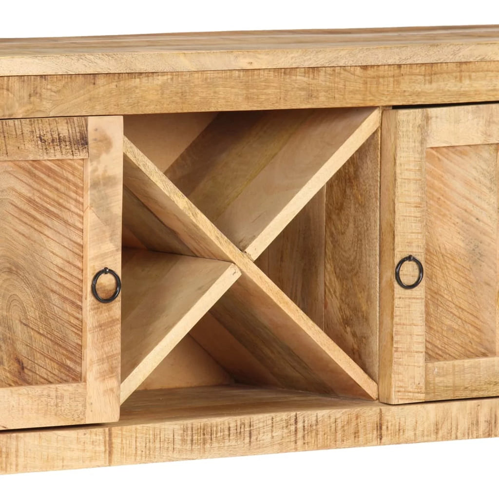 Rough Mango Wood Sideboard L609399