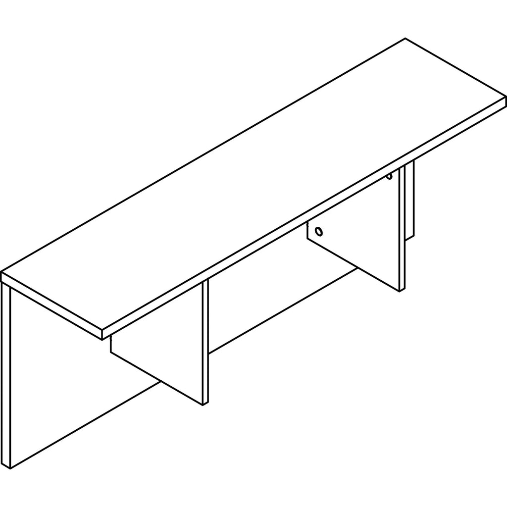 Espresso Laminate Desking K6062