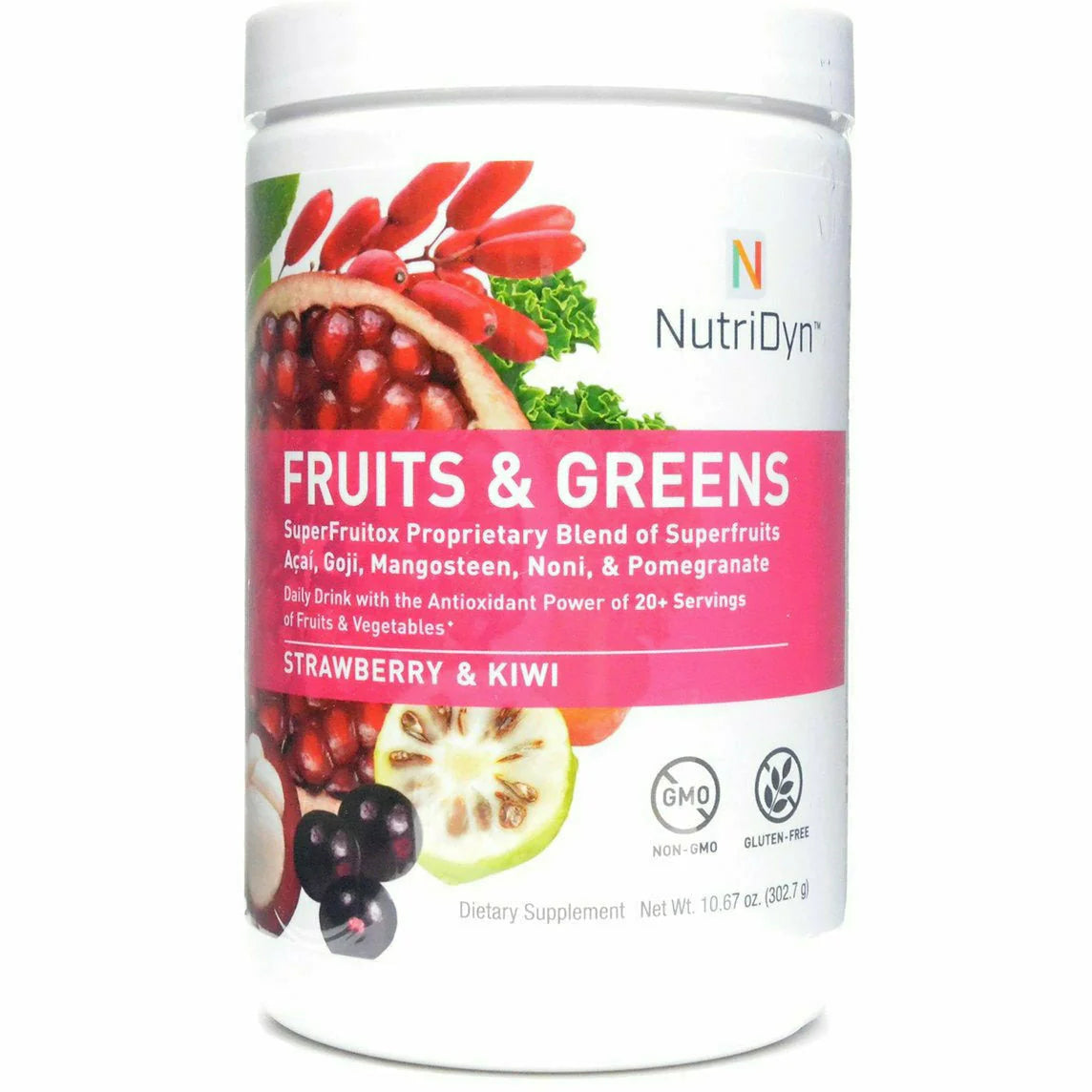 Strawberry Kiwi Fruits & Greens U8665