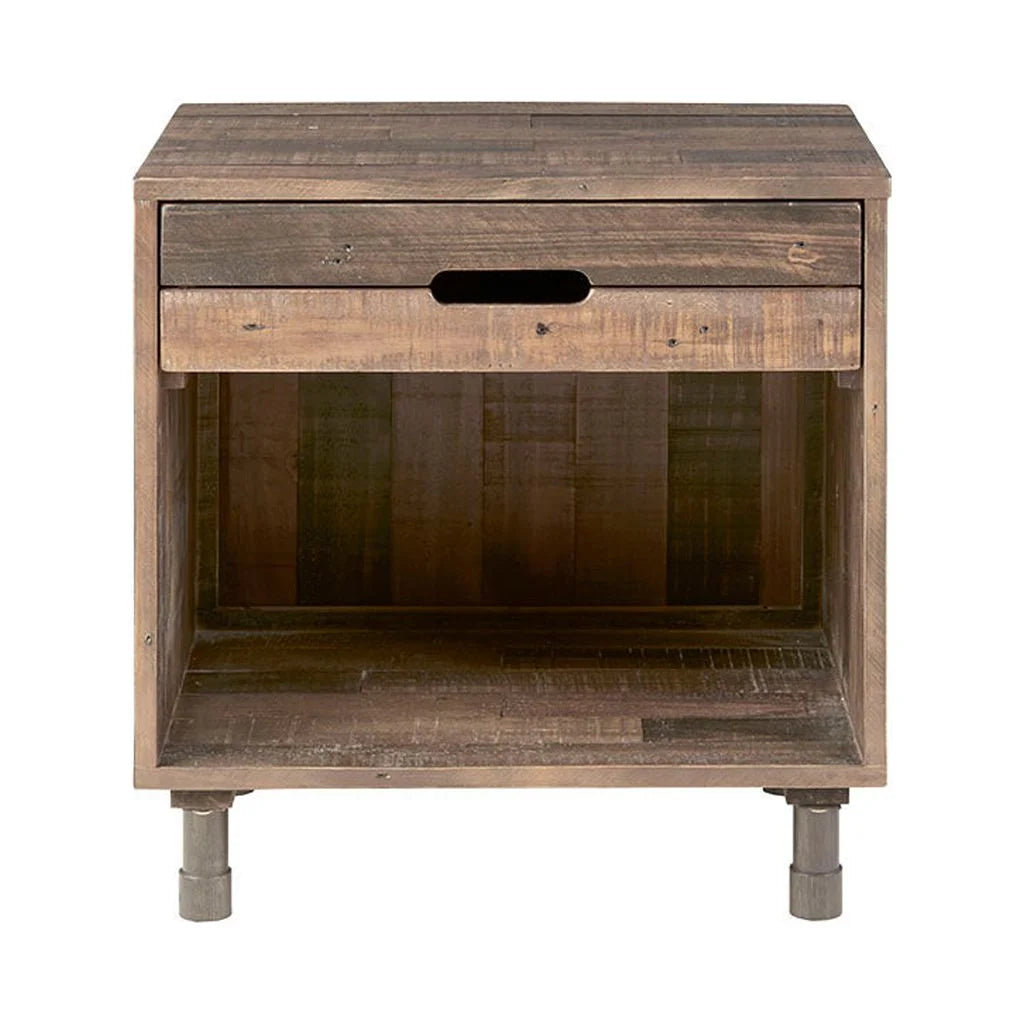 Solid Wood Nightstand Y47226