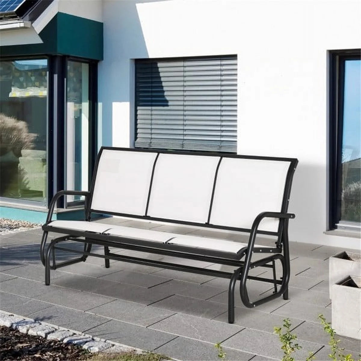 Outdoor Patio Gliding Chair for 3 Person Z7202