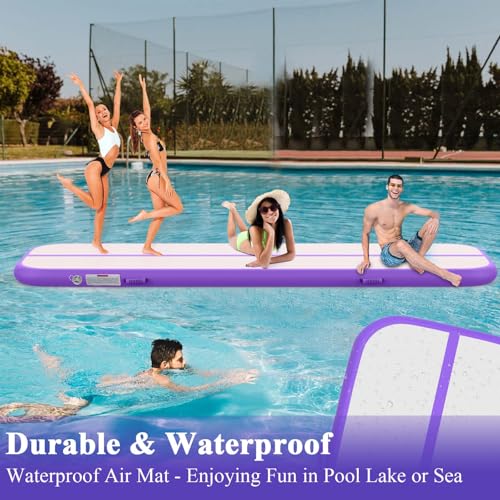 Tumble Track Gymnastics Mat 4/8 Inch Thick with Electric Pump A4237