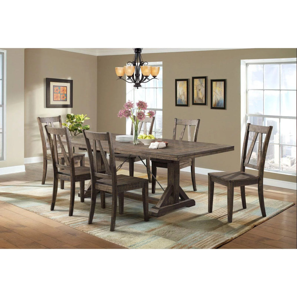 Wooden Side Chair Set T7531