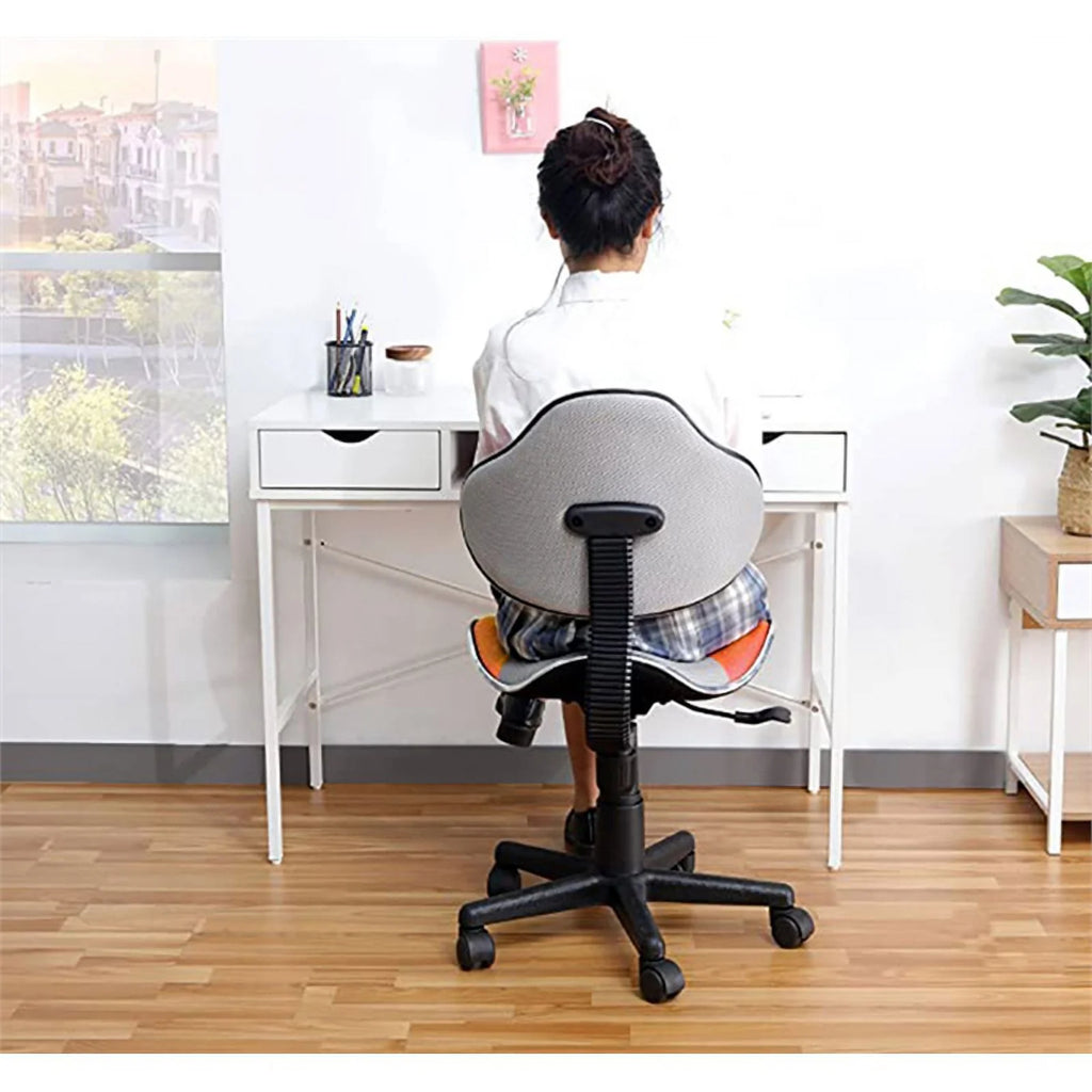 Orange Low Back Metal Executive Chair F81626