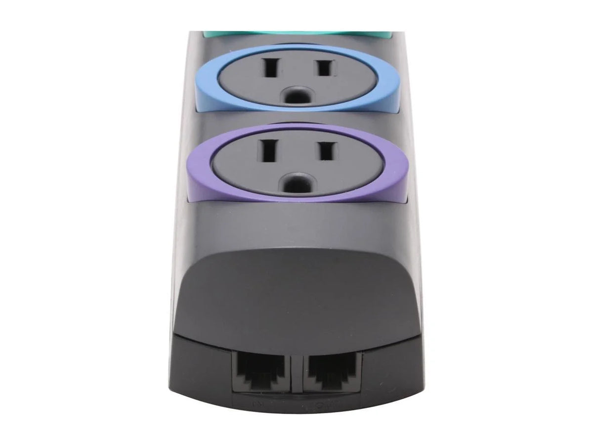 6 Outlet Surge Protector 6 ft Cord 670 Joules N13058
