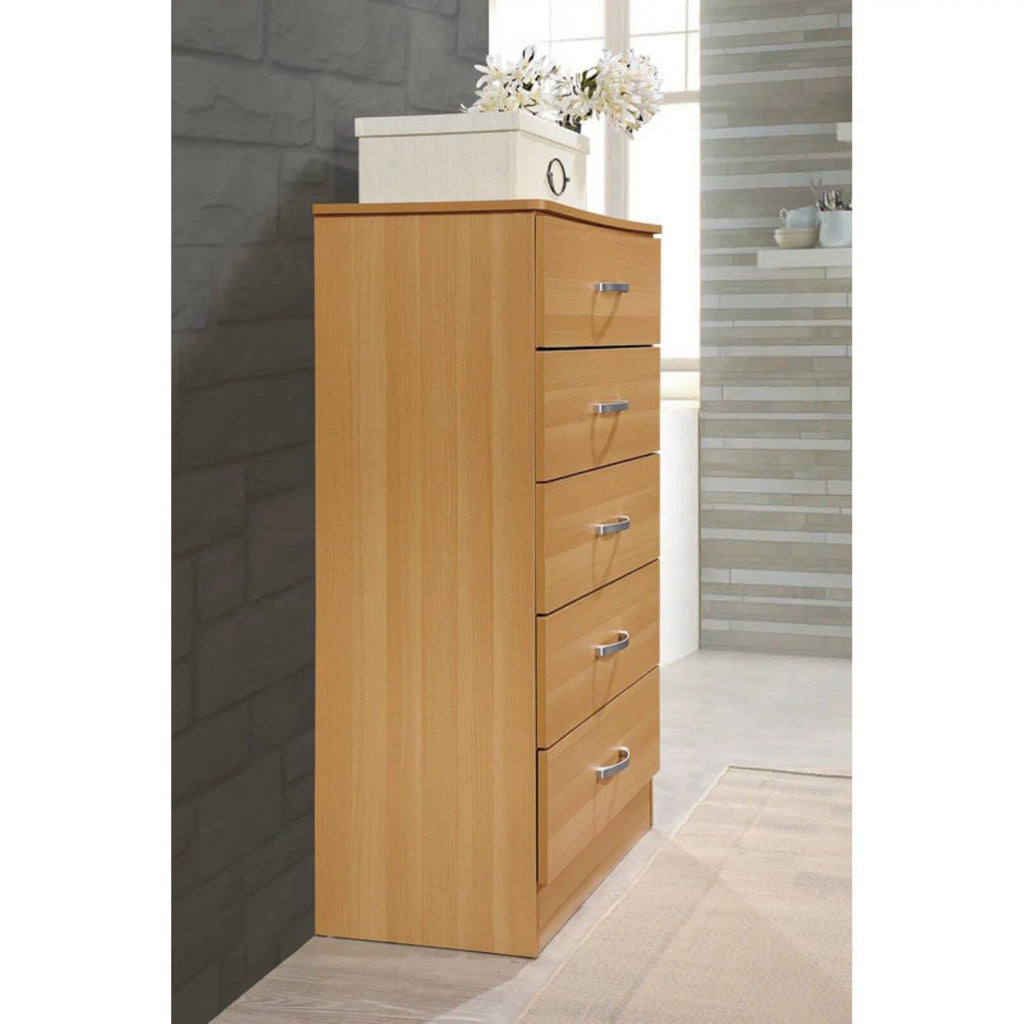 Wooden 5 Drawer Chest J979687