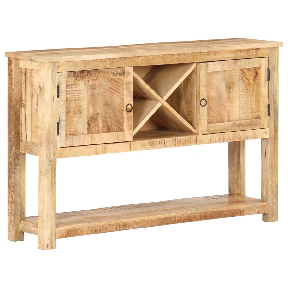 Rough Mango Wood Sideboard L609399