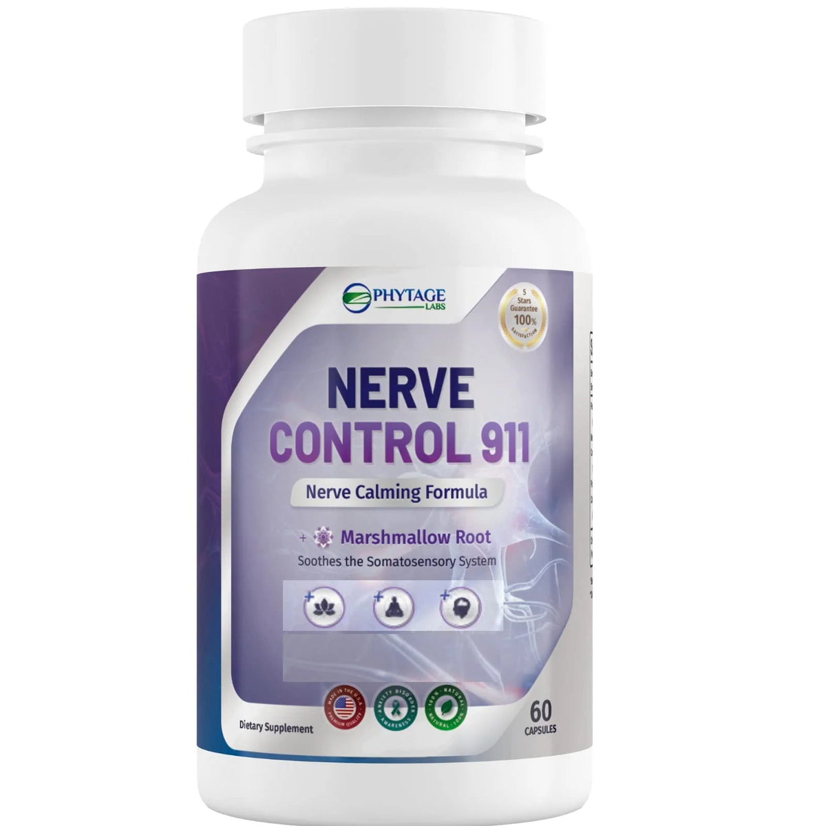 Plant Based Nerve Health Supplement 60 Capsules R195264