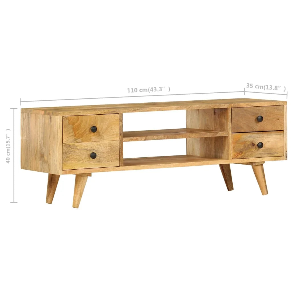 Solid Wood Mango TV Stand L3875