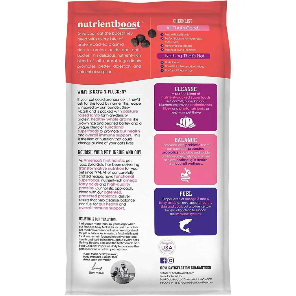 Dry Cat Food with Lamb Z94445
