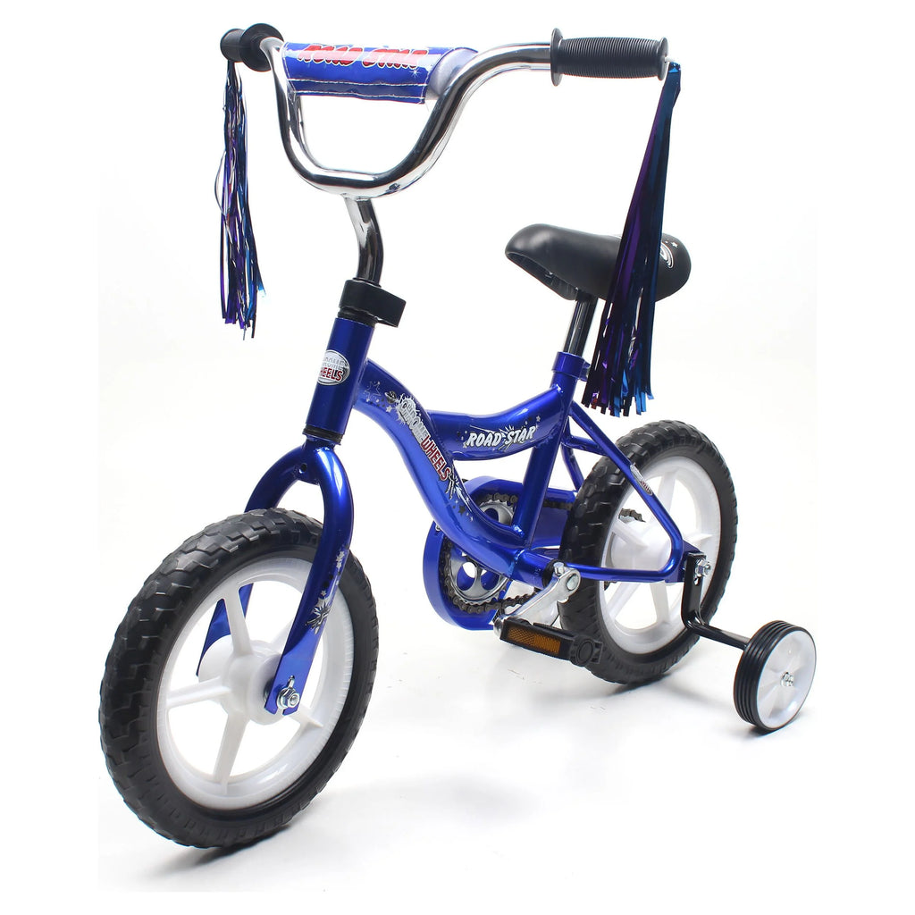 12 In. Kid's Bike with Training Wheels Blue V590168