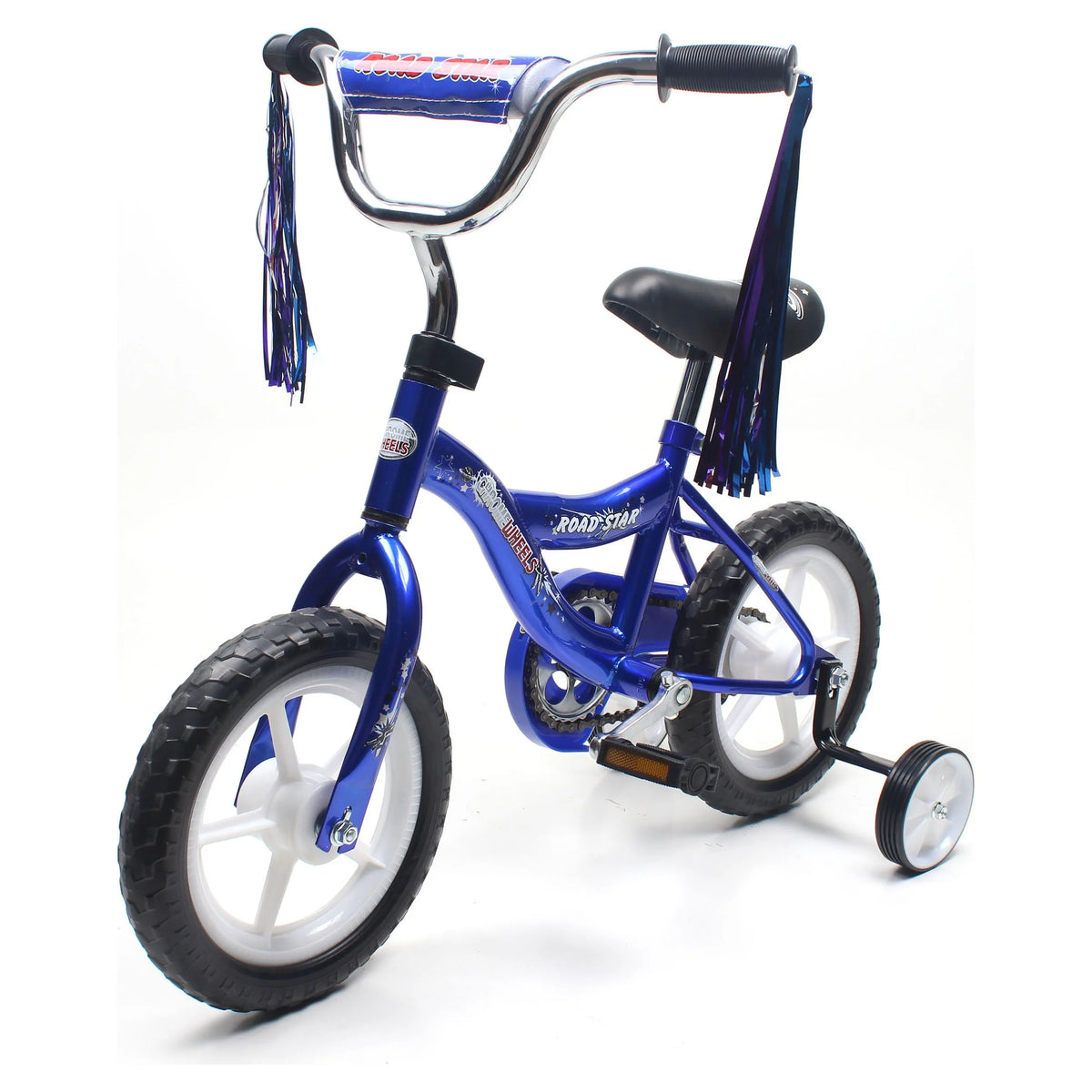12 In. Kid's Bike with Training Wheels Blue V590168