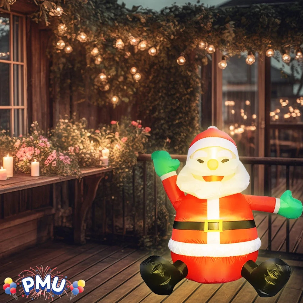 Inflatable Santa Claus Decorations 4ft K500