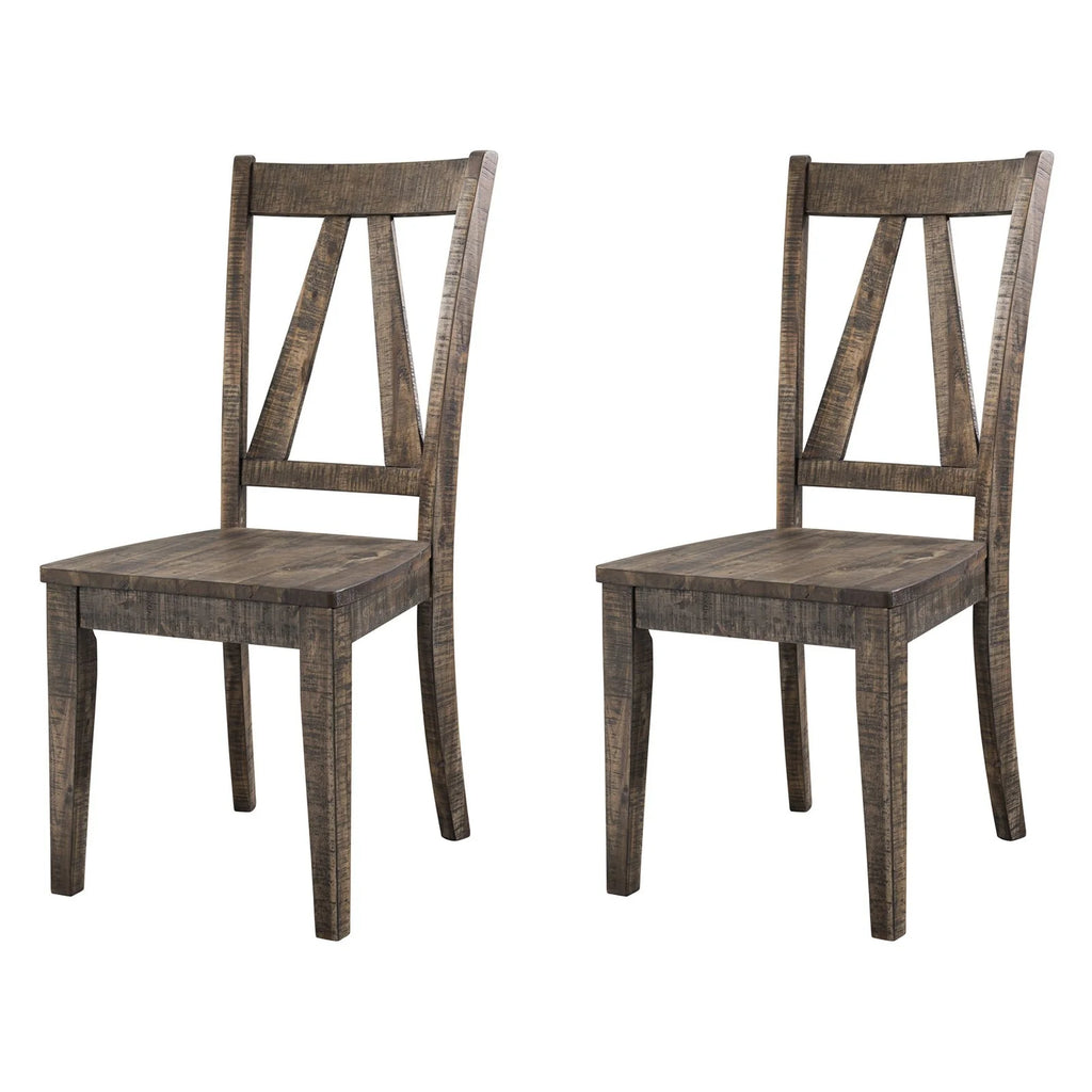 Wooden Side Chair Set T7531