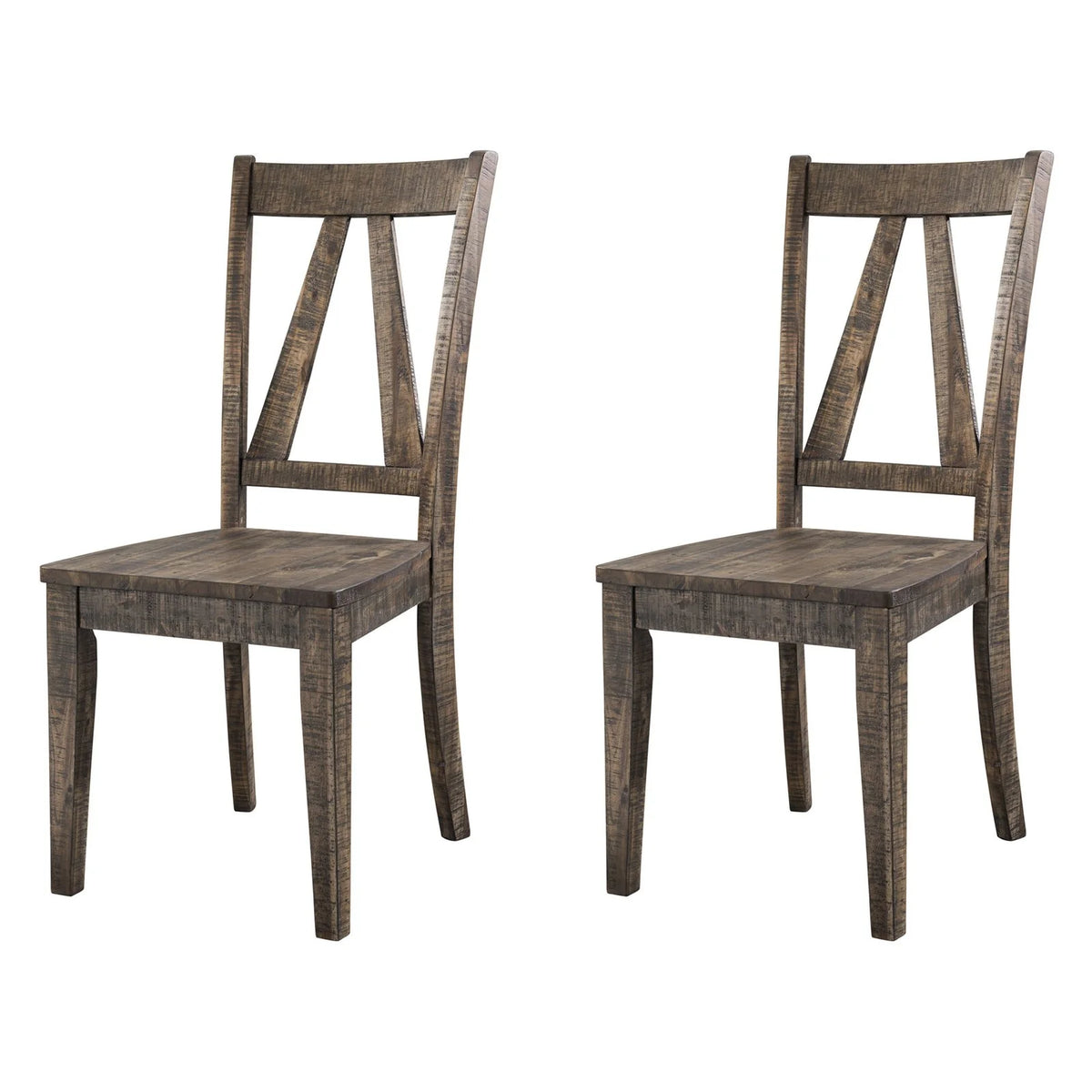 Wooden Side Chair Set T7531