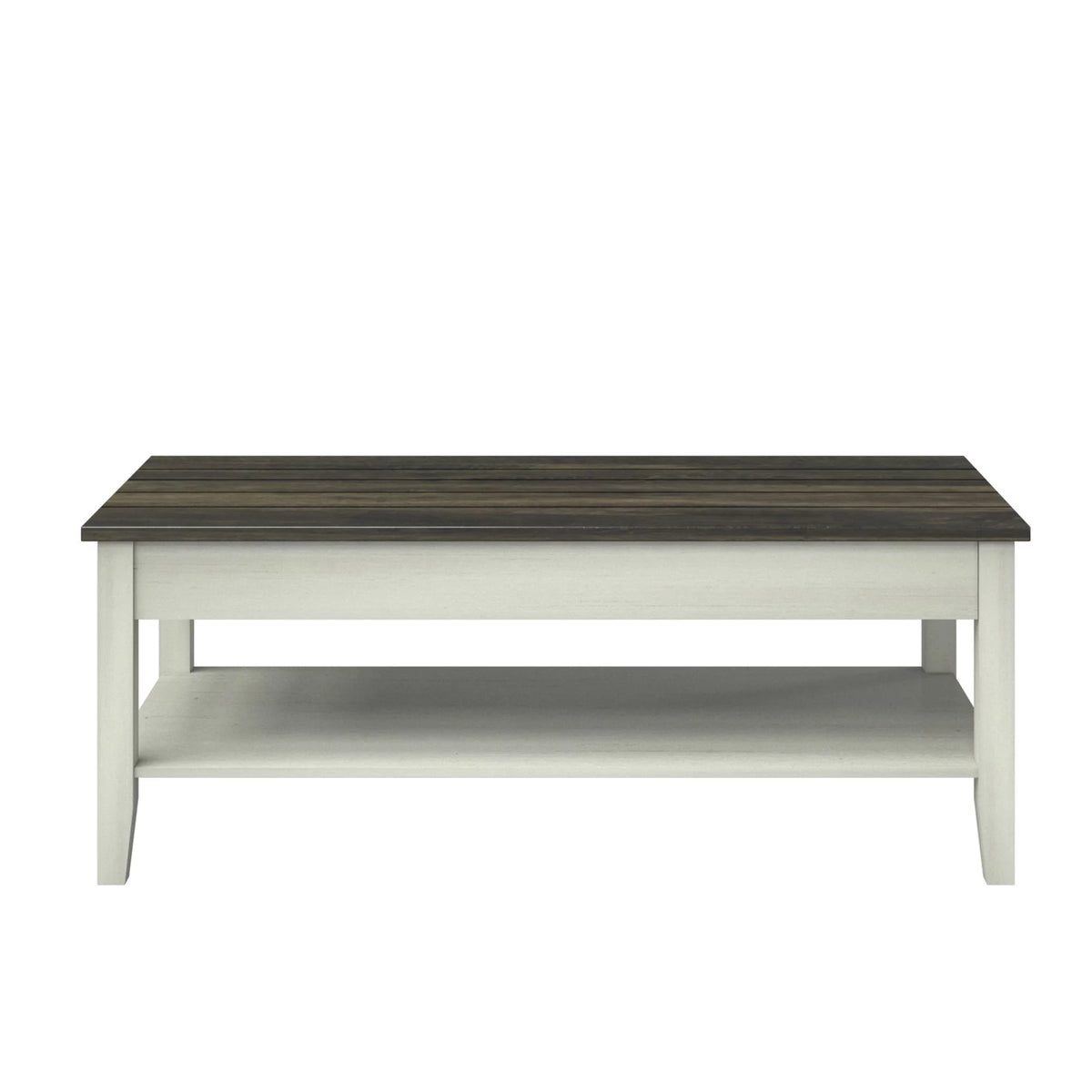 Two Tone Modern Farmhouse Coffee Table V4938