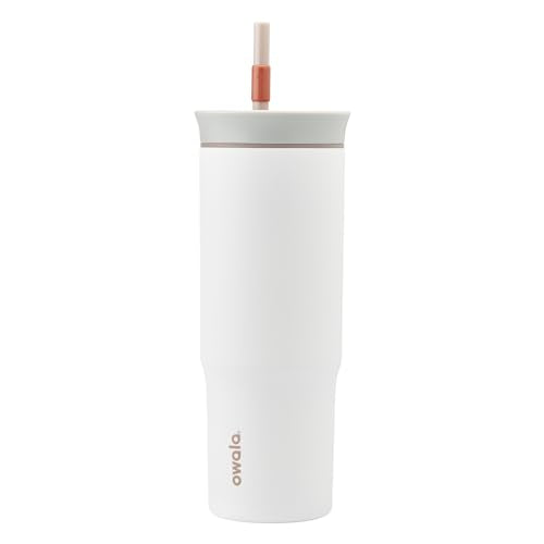 Stainless Steel Insulated Travel Tumbler with Straw, 24 oz S401