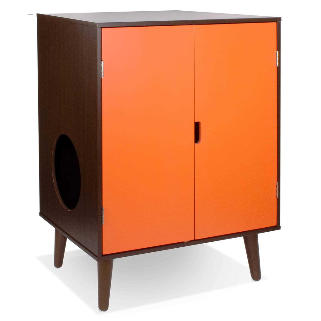 Cat Furniture Cat Enclosure Hide-Away Cabinet D8766