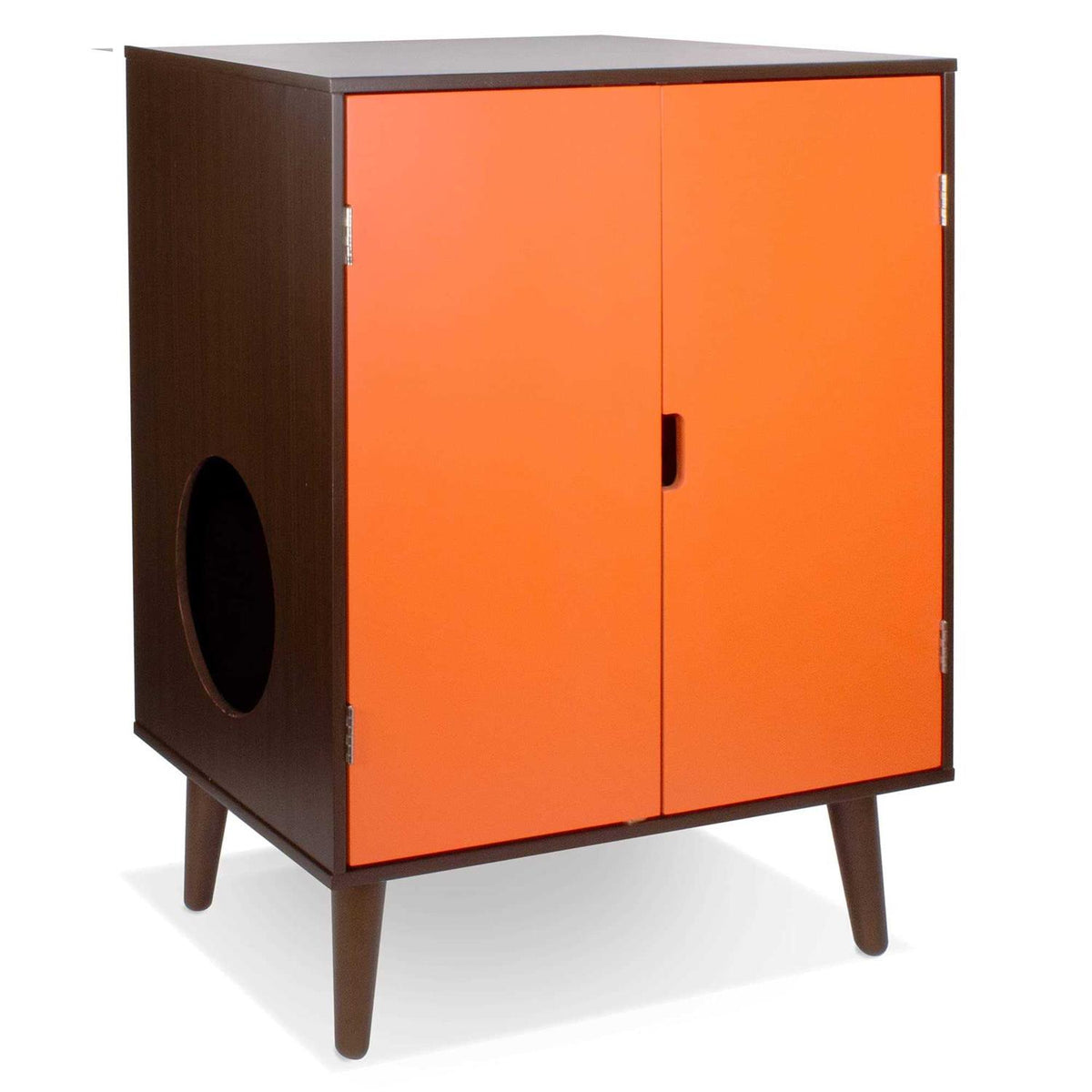 Cat Furniture Cat Enclosure Hide-Away Cabinet D8766