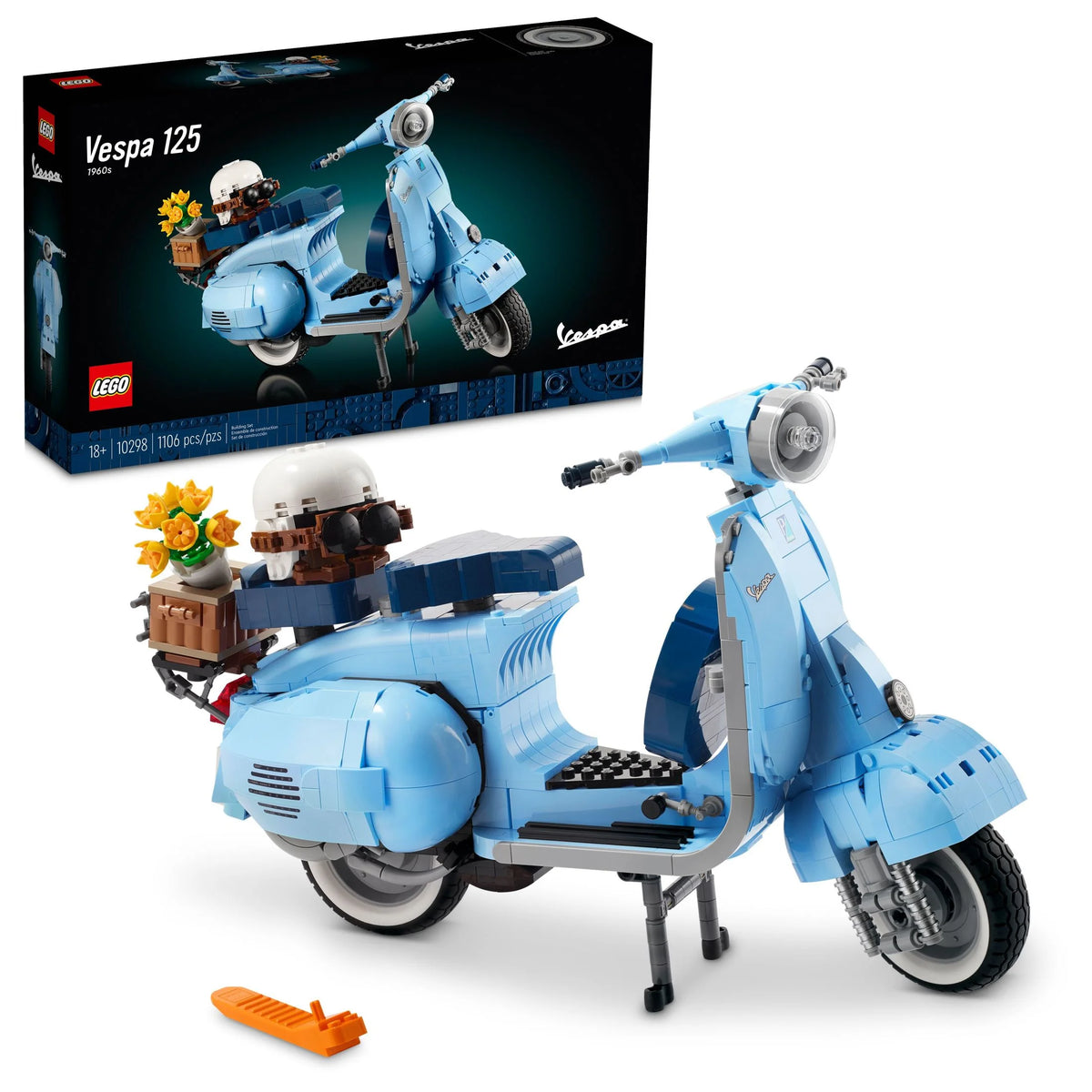 Vespa 125 Scooter Model Building Kit Q3203