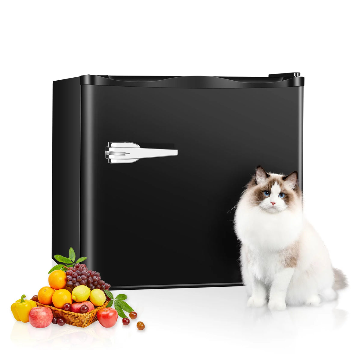 Black 1.2 Cu.ft Mini Upright Freezer Y475494