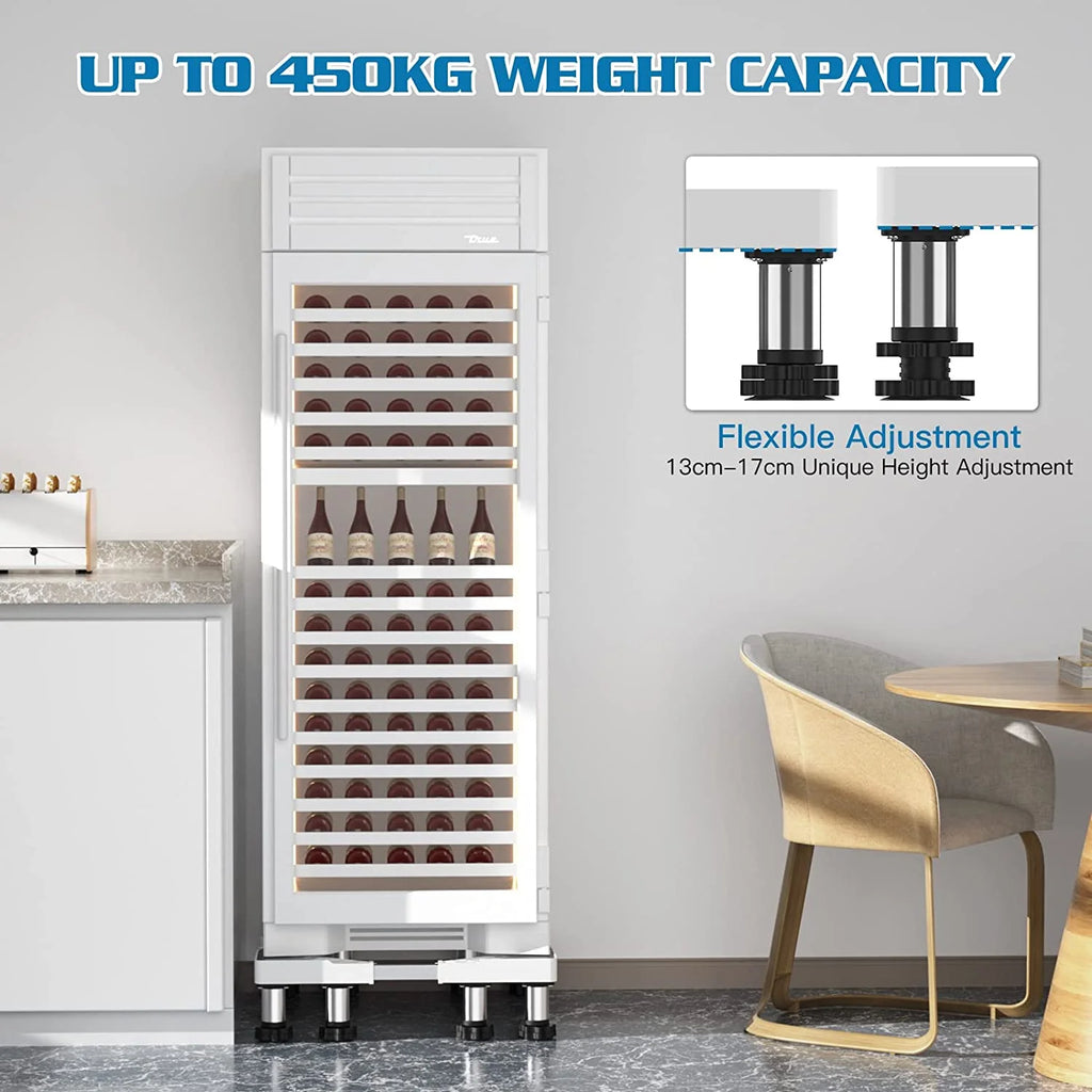 Adjustable Mini Fridge Stand 8 Heavy Duty Feet O792
