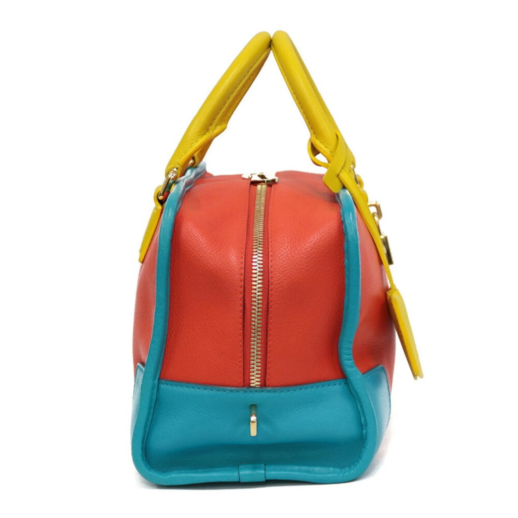 Pre-Owned Multicolor Leather Handbag O9517