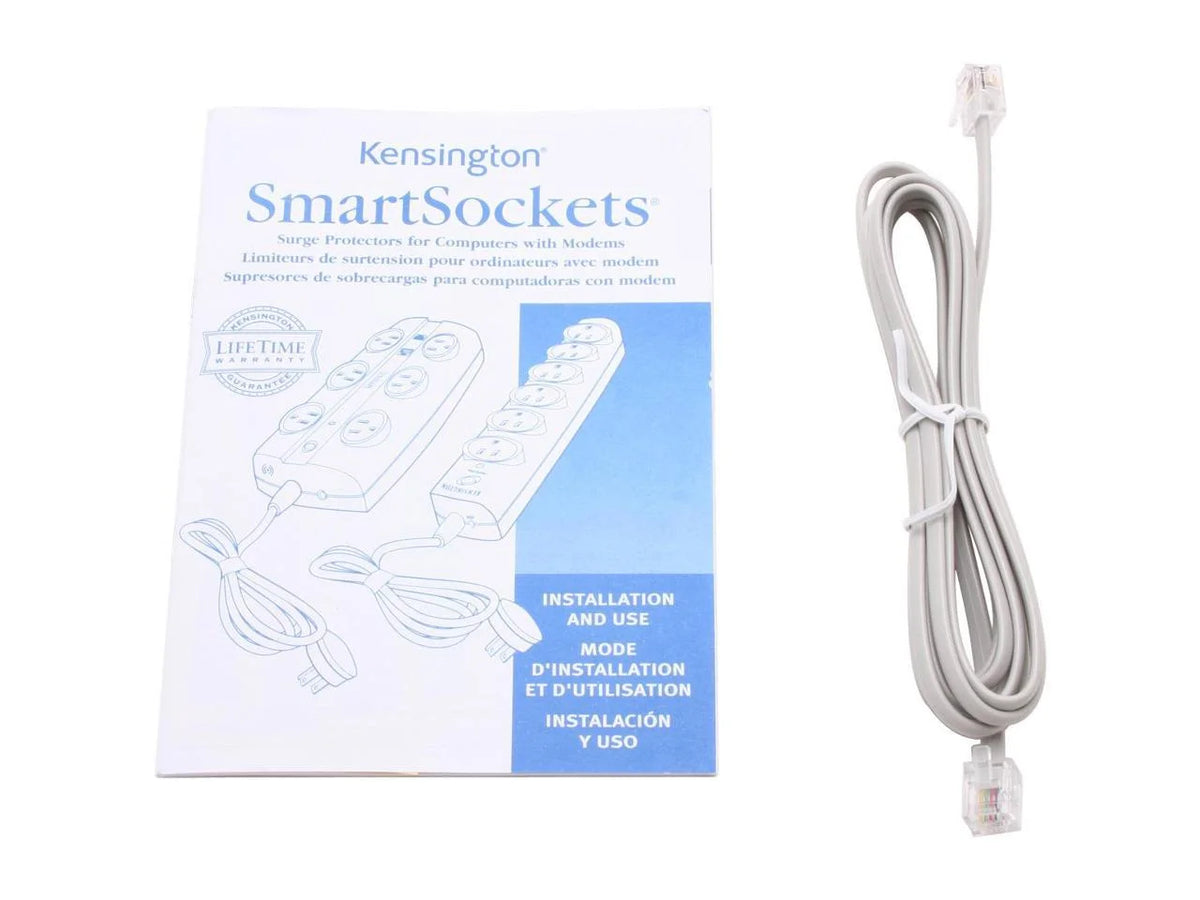 6 Outlet Surge Protector 6 ft Cord 670 Joules N13058