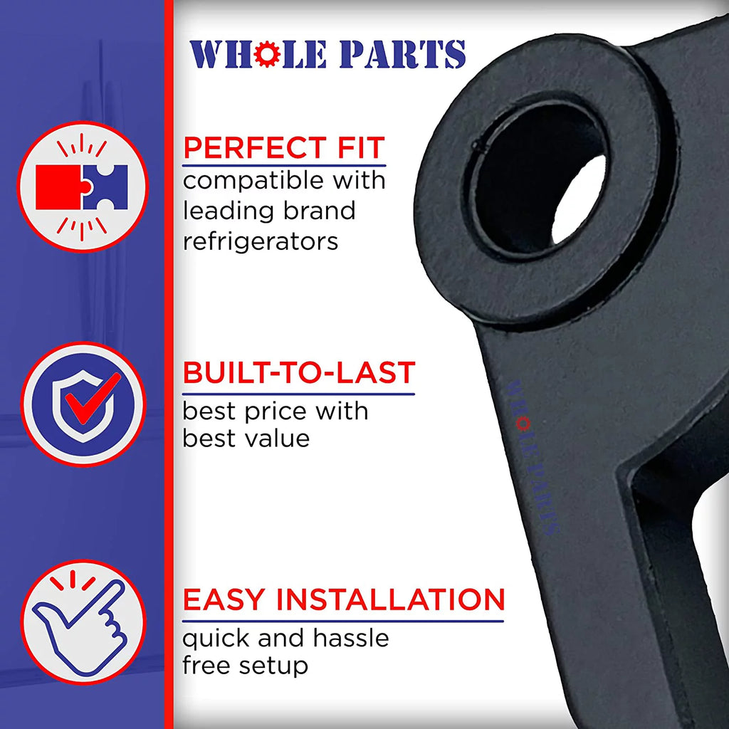 Refrigerator Door Stop Bushing Black V49337