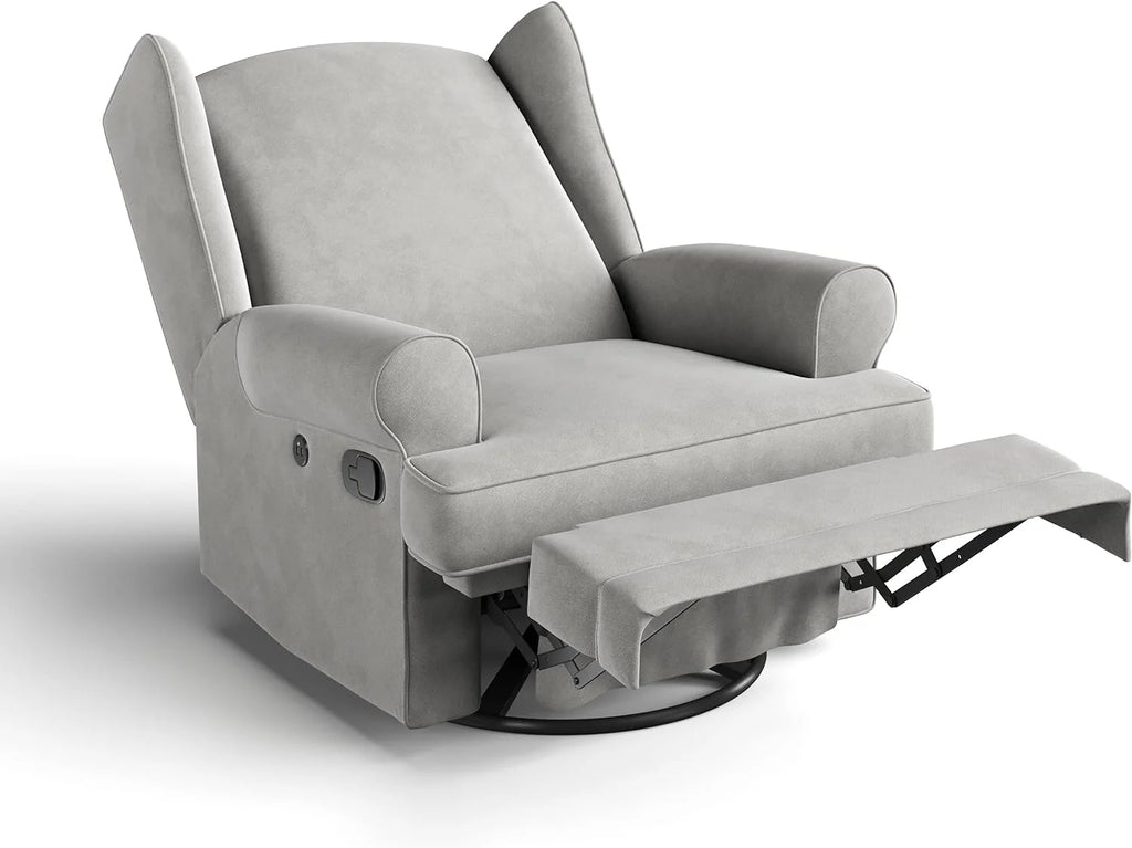 Wingback Nursery Glider with USB K556839