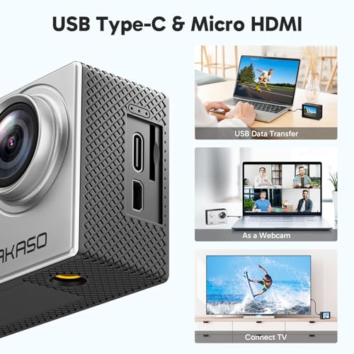 4K30FPS 20MP WiFi Waterproof Action Camera J645454