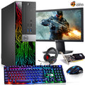 RGB Gaming Desktop Computer PC, Intel i5 6th Gen, AMD Radeon RX 550, 16GB Ram, 1TB SSD, 22 inch Monitor, Keyboard Mouse Headset, WiFi Windows 10 Pro I430