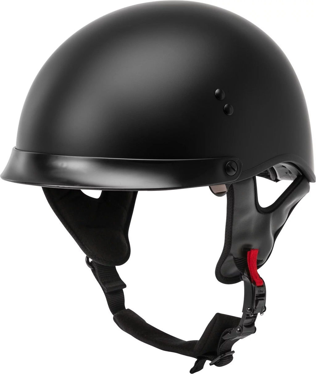 Half Helmet Matte Black T385