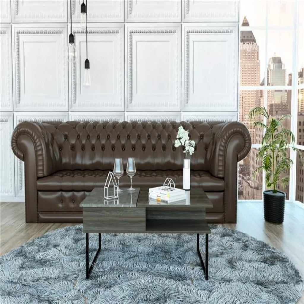Carbon Espresso Onyx Lift Top Coffee Table X186
