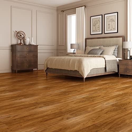 Peel and Stick Vinyl Floor Tiles Wood Look J8208