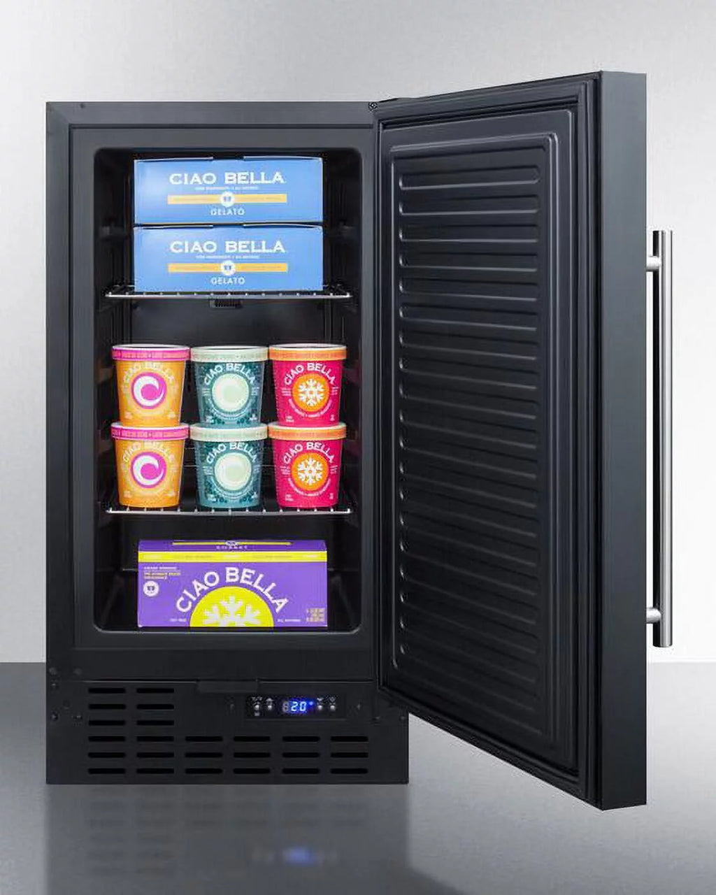 18" Frost-Free All-Freezer In Black I923