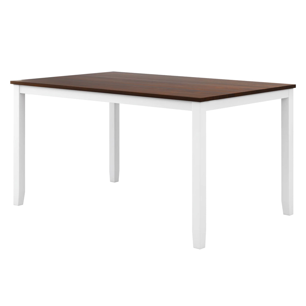 6-Piece Wooden Kitchen Table Set with 4 Chairs and Bench H74960