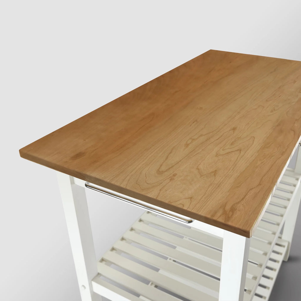 Kitchen Island with Solid American Cherry Top Y788