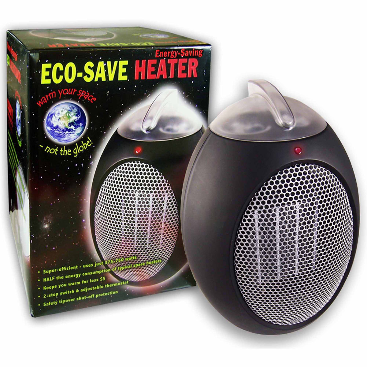 Eco-Save Space Heater Fan Thermostat 375 Watts Y480590