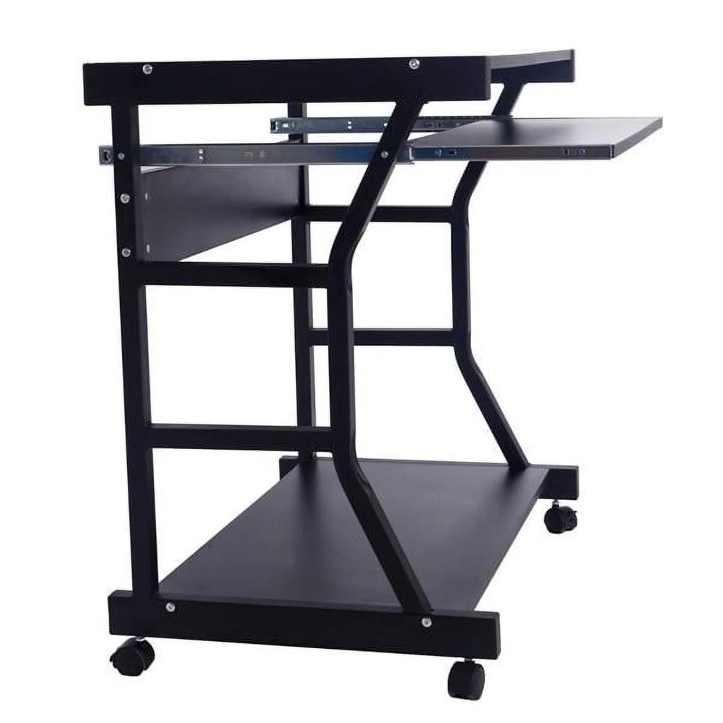 Black Lifting Computer Desk C5911