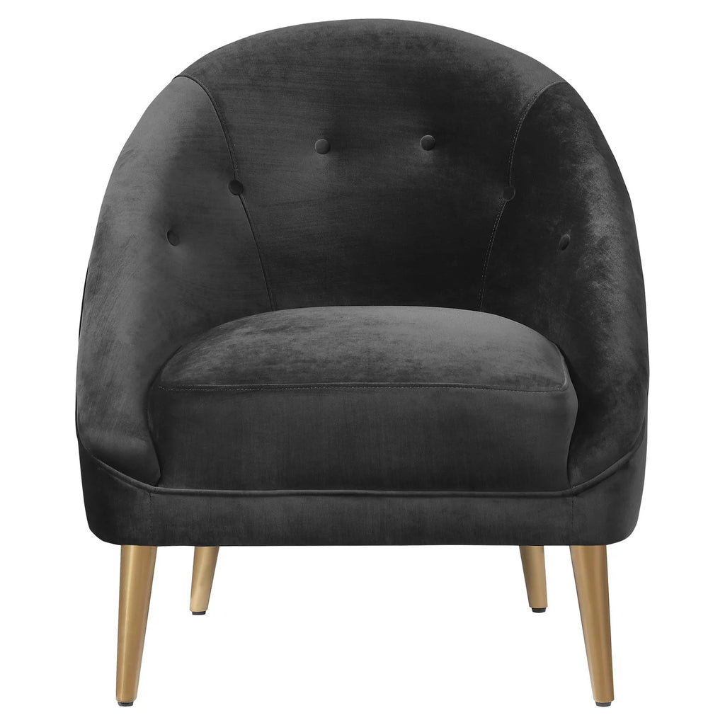 Tufted Barrel Chair R9807