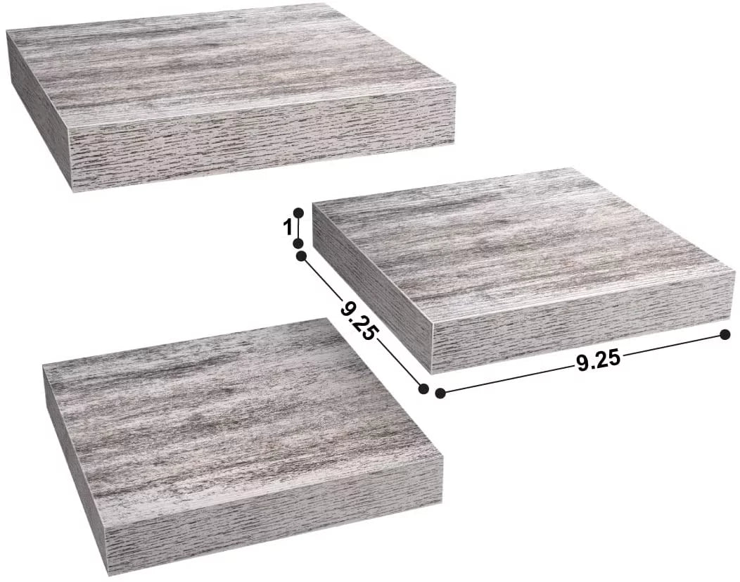 White Floating Shelves 3 Pack K225