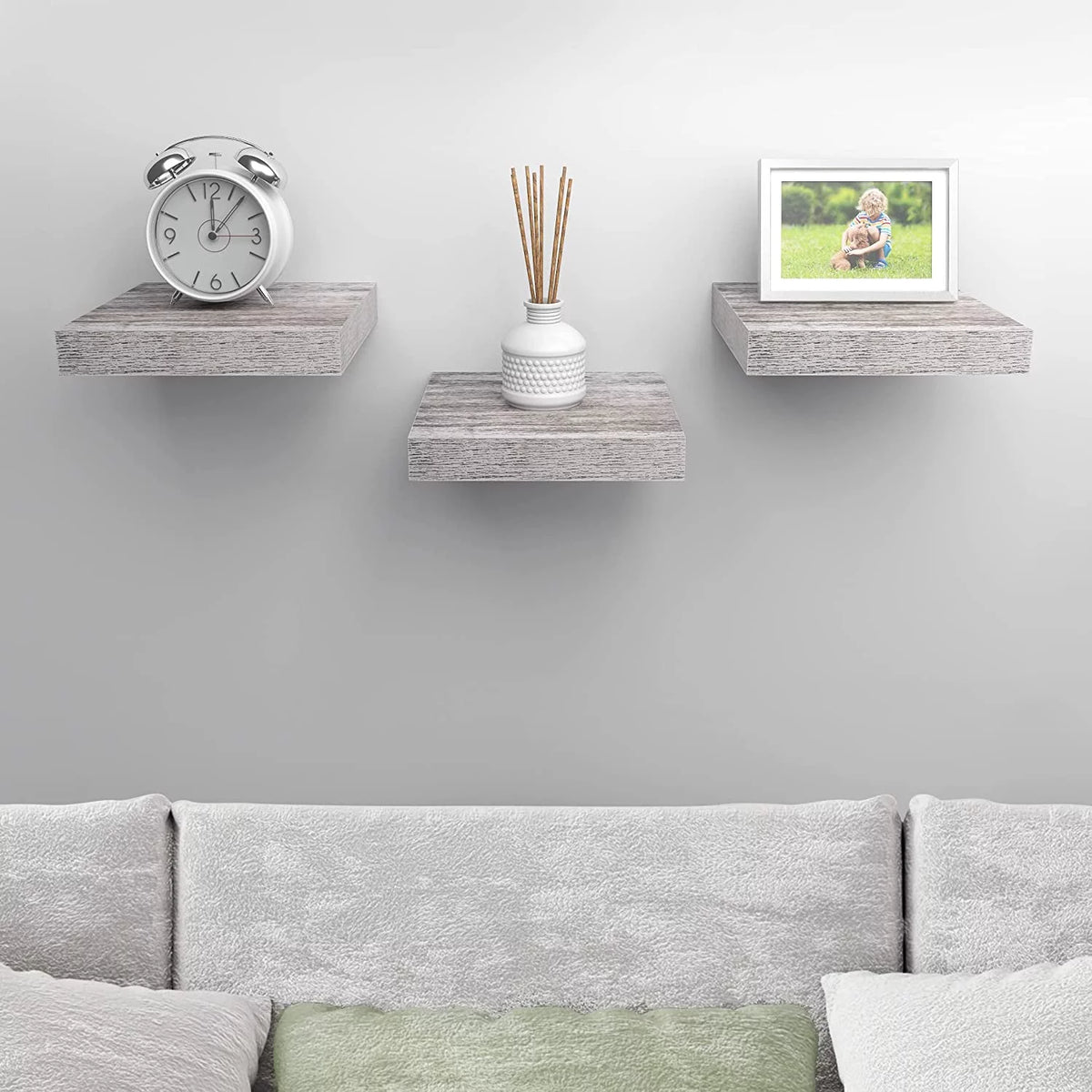 White Floating Shelves 3 Pack K225