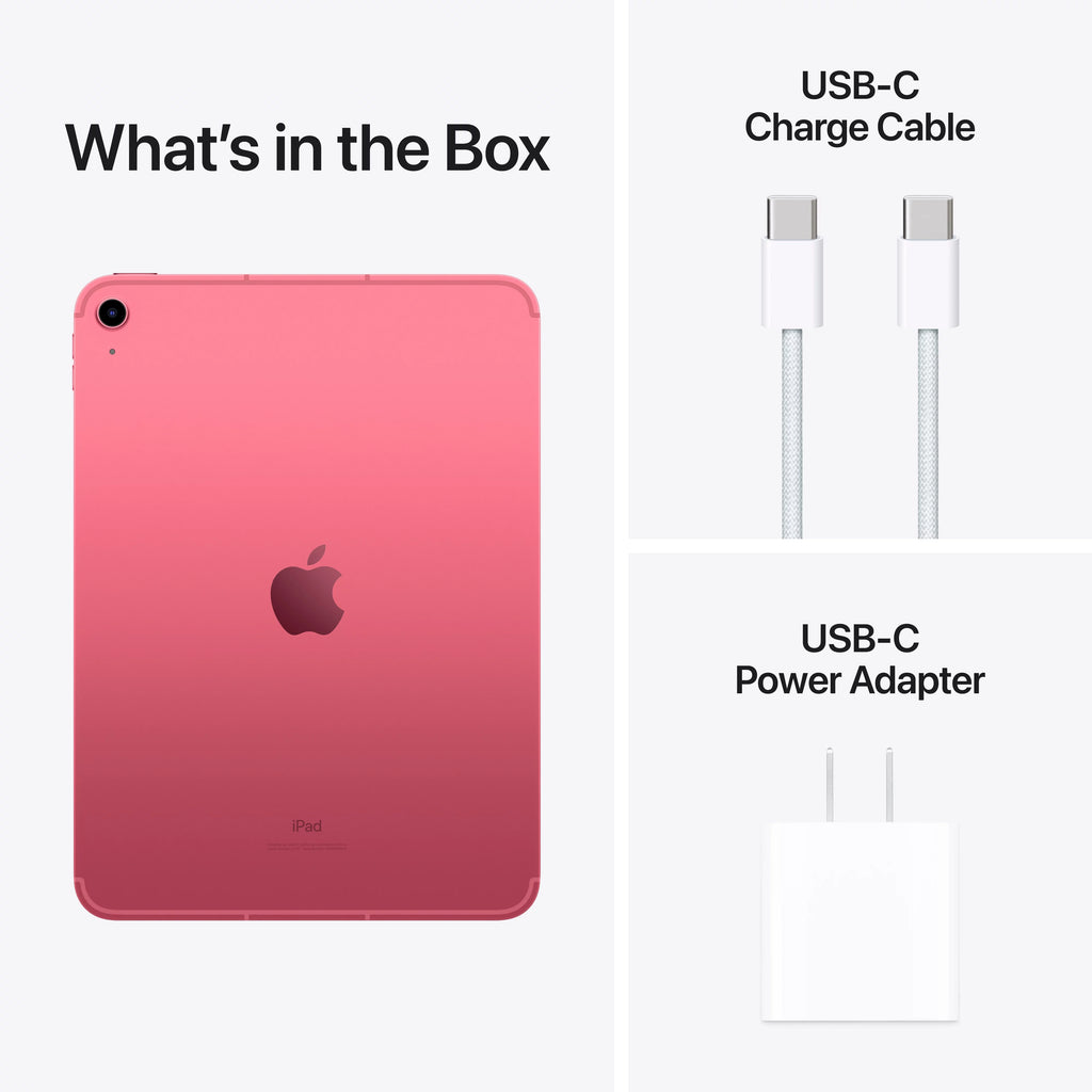 10.9-inch iPad Wi-Fi + Cellular 64GB Pink R4060