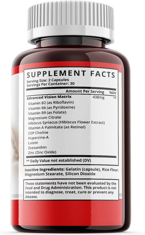 120 Capsules Vision Supplement U548