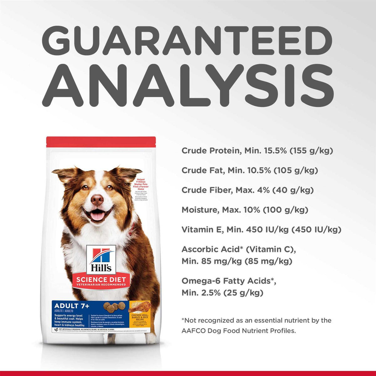 Chicken Adult 7+ Dog Food I59149