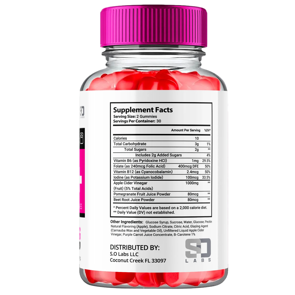 Apple Cider Vinegar Dietary Supplement Gummies 120 Gummies H67912