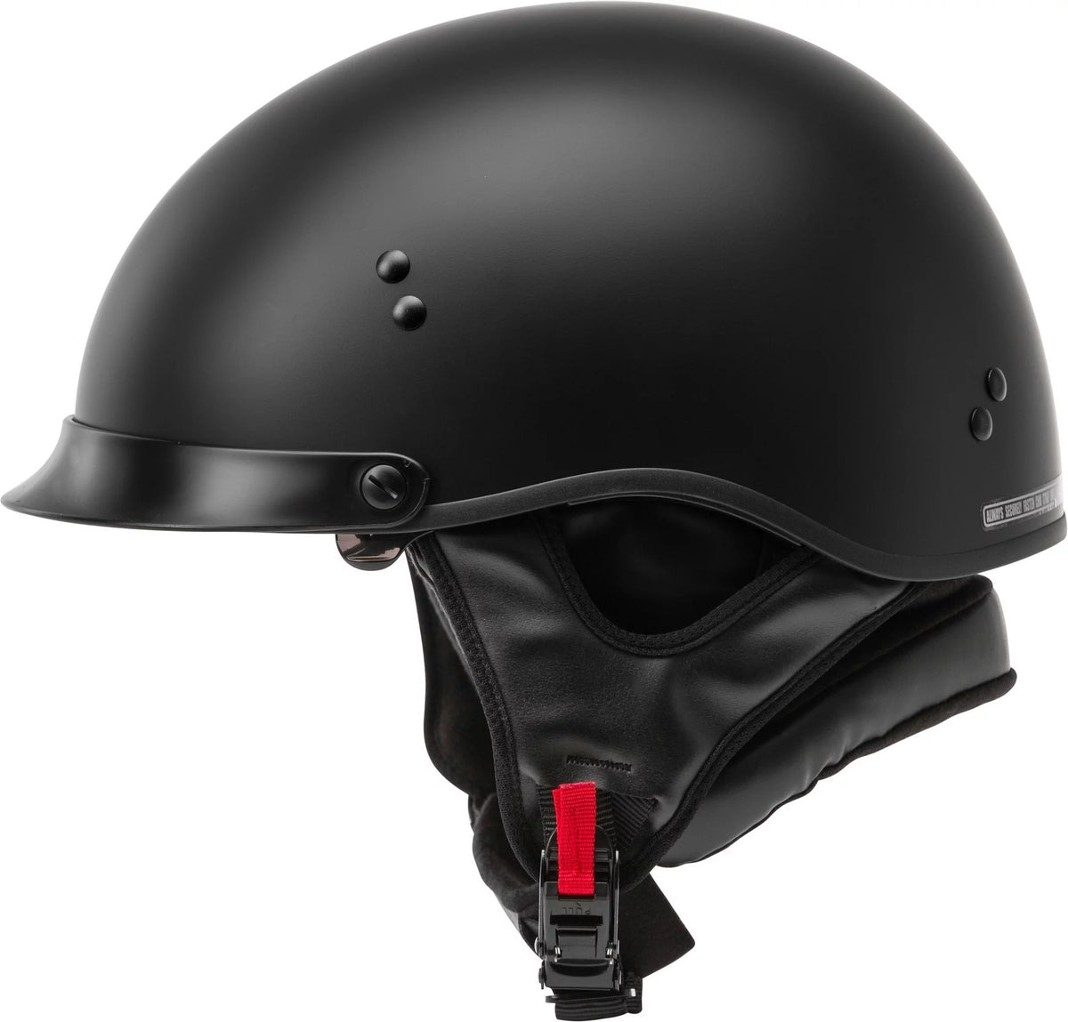 Half Helmet Matte Black T385